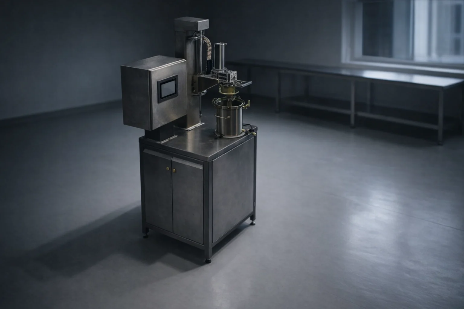 Doppelplanetenmischer HR-S 2 in einem technischen Labor